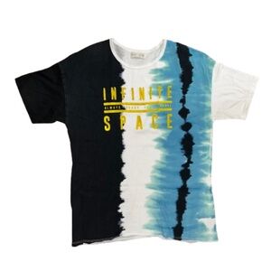 zara boys TIE DYE SHORT SLEEVED T SHIRT crewneck